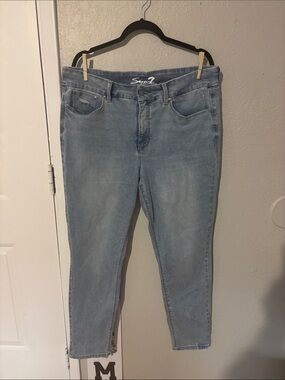 Seven7 Light Blue Skinny Jeans